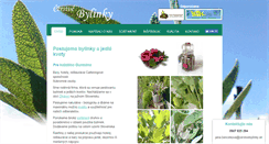 Desktop Screenshot of cerstvebylinky.sk